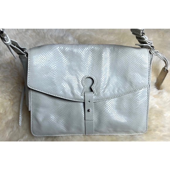 Botkier Isla Embossed Leather (Faux Lizard) Shoulder Bag + Orig.DustBag = [NWOT] - Picture 10 of 15